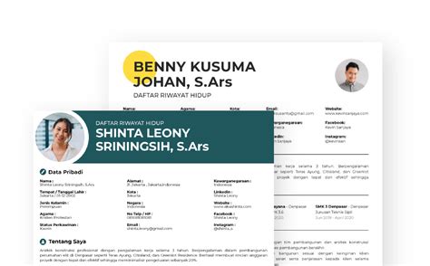 Contoh Cv Menarik Simple Download Contoh Cv Menarik Dan Simple Png CLOOBX HOT GIRL