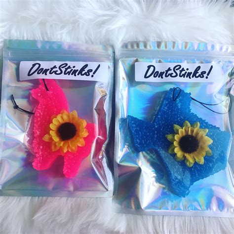 Customized Air Fresheners With Flowers Car Freshies Car Etsy
