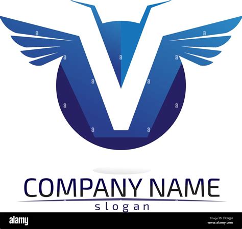 V Logo Corporate Design Vector V Letters Business Logo And Symbols