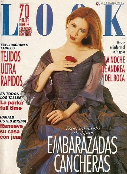 Argentina Retro 1994 Andrea Del Boca Andrea Del Boca Actriz De