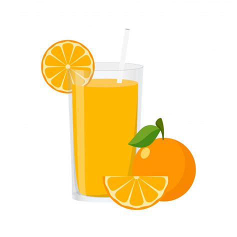 Maybe you would like to learn more about one of these? Ilustración plana jugo de naranja | Vector Premium
