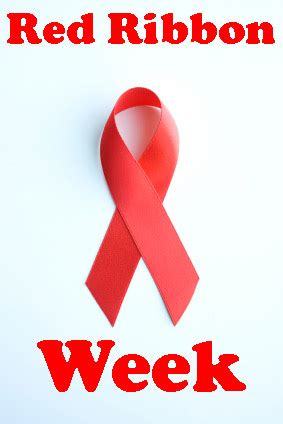 red ribbon week banner