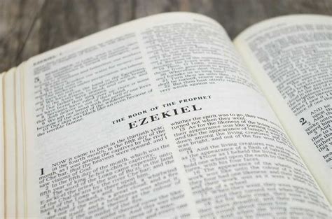 A Brief Overview Of The Book Of Ezekiel Bible To Life