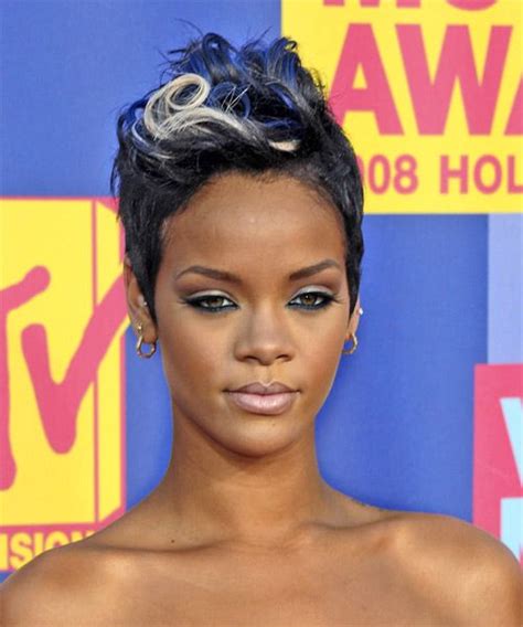 Image Detail For Rihanna Hairstyle Alternative Short Straight