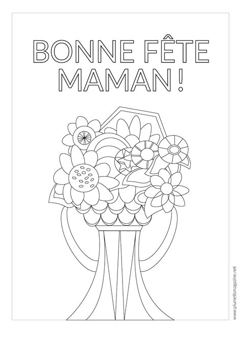 Lorsque la fête des mères approche, la question du cadeau fait par les enfants se pose très vite pour les ass' mat', instit' et les papas. L'atelier du mercredi : une carte de coloriage à imprimer ...