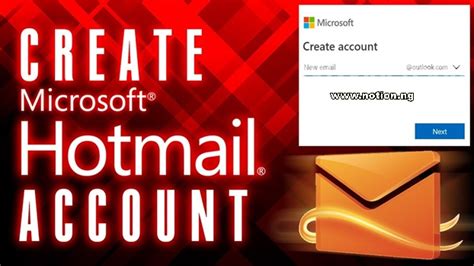 Learn How To Create Hotmail Account How To Create Hotmail Account