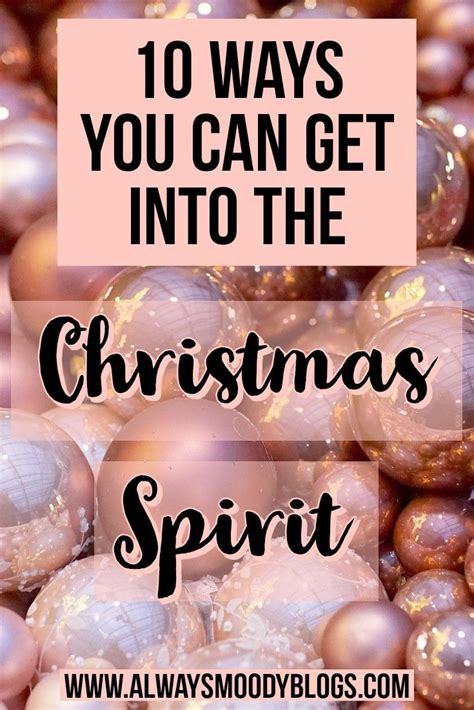 10 Ways You Can Get Into The Christmas Spirit Christmas Spirit Frugal Christmas Glamorous