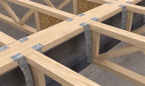 How To Install Floor Joists Using Joist Hangers On Rafters Viewfloor Co