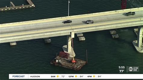 New Pinellas Bayway Bridge Open But Work Continues Youtube