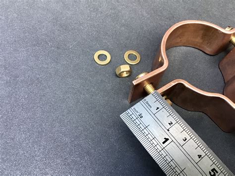 We specialize in durable & secure caps & standoffs. Copper Pipe Clamp For 30mm Outside Diameter Pipe