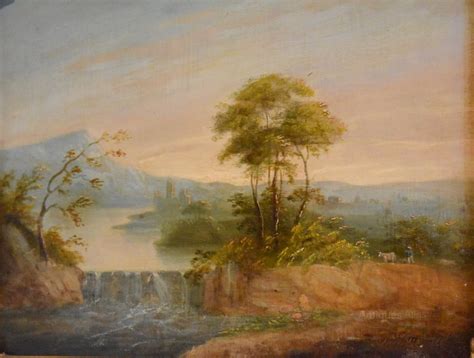 Antiques Atlas Late Georgian Landscape Oil Painting