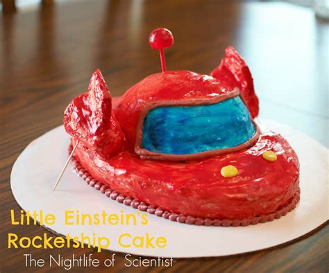 Little Einsteins Cake With Blown Sugar Rocket Little Einsteins Cake
