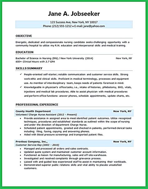 You can edit this student resume example to get a quick start and easily build a perfect resume in just a few minutes. Nursing Student Resume Samples and Tips (With images ...