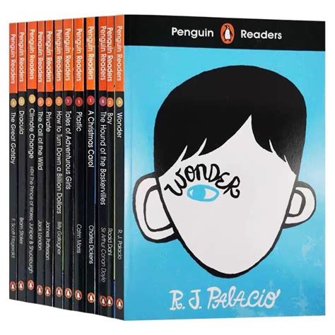 Penguin Readers Popular Classics Series 12 Books Set Level 1 3 Graded