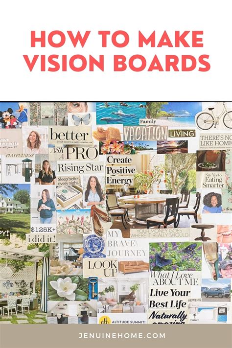 7 Ideas To Create A Vision Board Online Manifest The Life You Love Photos