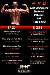Workout Routine Back And Biceps Images