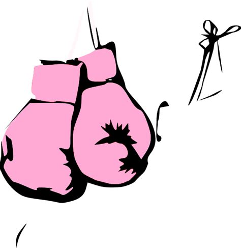 Pink Boxing Gloves Png