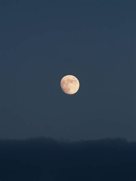 Full Moon Over The Sky · Free Stock Photo