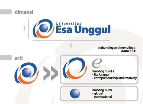 Identity And Logo Meaning Universitas Esa Unggul