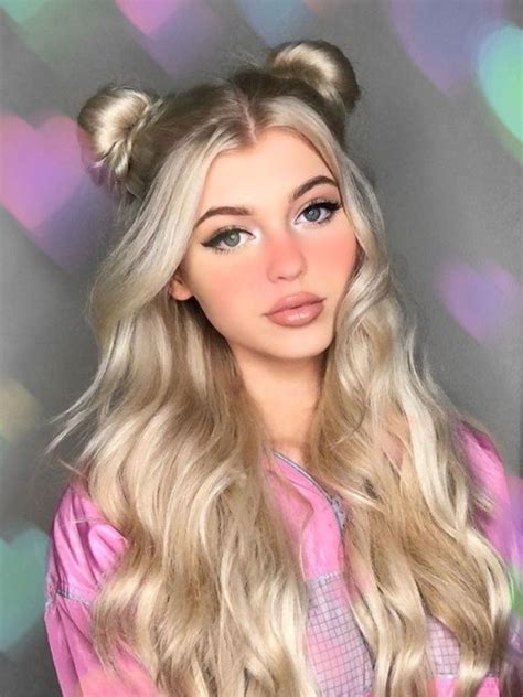 Hình Loren Gray Loren Grau Loren Gray Snapchat Cute Hairstyles