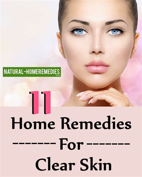 11 Home Remedies For Clear Skin Natural Home Remedies And Supplements