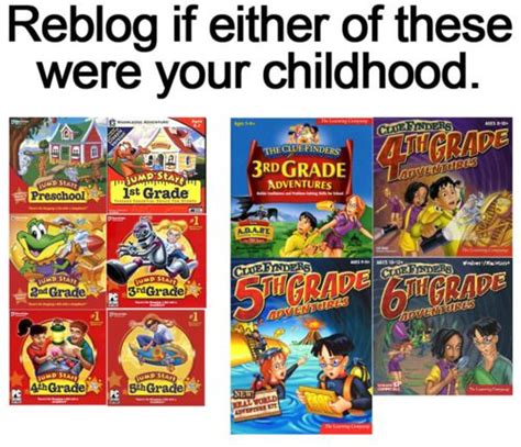 Computers were big, bulky, and slow, but the '90s computer games we ran on them were absolutely amazing. I totally LOVED the 3rd grade editions of both games ...