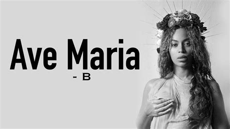Beyoncé - Ave Maria [Full HD] lyrics - YouTube Music