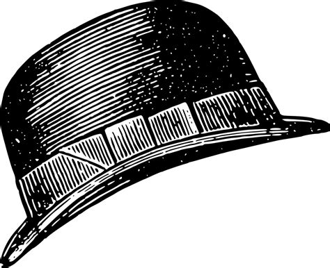 You have to select some icons. OnlineLabels Clip Art - Bowler hat