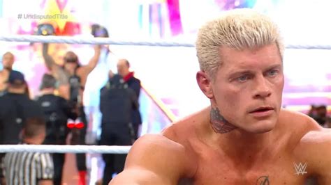 Cody Rhodes Officially Enters 2024 Wwe Royal Rumble