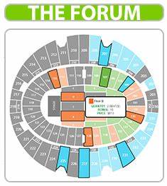 The Forum Seating Chart Barrystickets Com