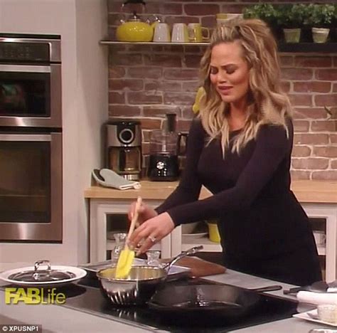 Chrissy Teigen Sets Fire To Cancelled Show FABLife S Kitchen Daily