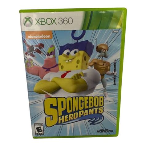 Spongebob Heropants Xbox 360 2015 Game No Manual 47875770539 Ebay