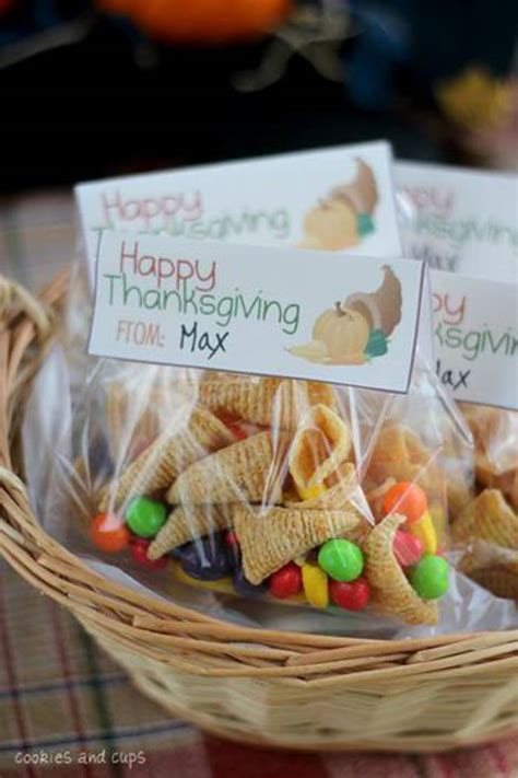 Thanksgiving Party Favors Easy Diy Thanksgiving Party Favor Ideas For