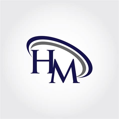 Hennes & mauritz ab (swedish pronunciation: Monogram HM Logo Design By Vectorseller | TheHungryJPEG.com