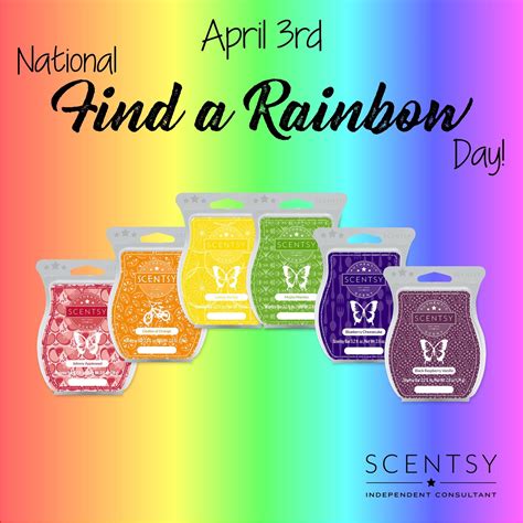 National Rainbow Day | Scentsy wax bars, Scentsy, Scentsy bars