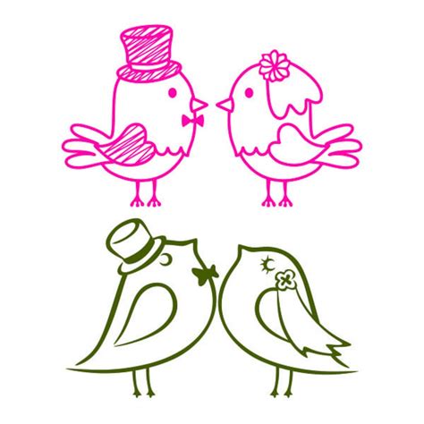 Love Birds Wedding Heart Bird Love Valentines Day Love Etsy