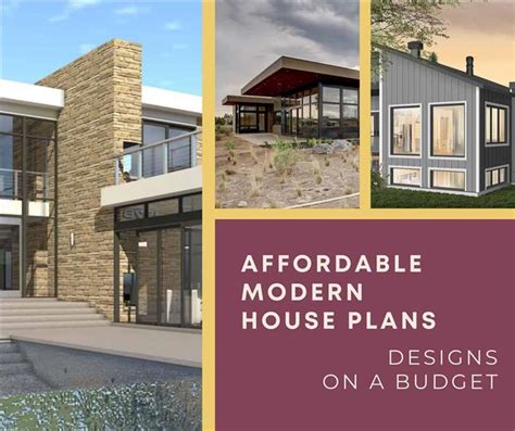 Affordable Modern Home Plans And Designs On A Budget