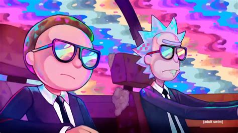 Download the background for free. 32 Best Free Rick and Morty Trippy Wallpapers ...
