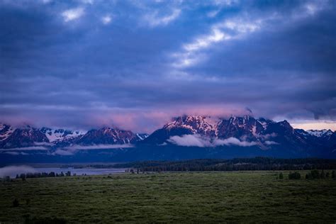 Sunrise Grand Tetons Brian Scott Flickr