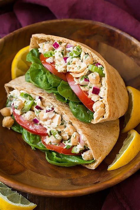 Maybe you would like to learn more about one of these? Tuna and Chickpea Pita Pocket Sandwiches - Cooking Classy