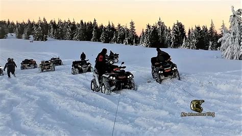 All Atvs Stuck ️ Can Am Outlander Cf Moto Cforce 略 Deep Snow Struggle ️