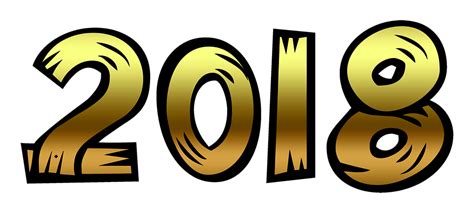 2018 Happy New Year Png Clipart Png Svg Clip Art For Web Download