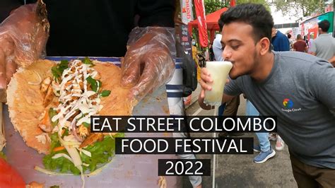Eat Street Colombo Street Food Festival Food Vlog Sri Lanka 🇱🇰