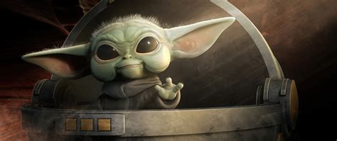 2560x1080 Baby Yoda Saying Hi 5k Wallpaper2560x1080 Resolution Hd 4k