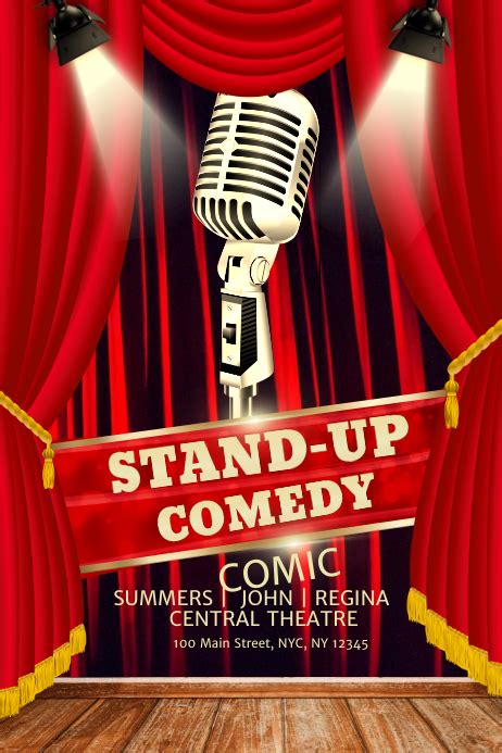 Stand Up Comedy Postermywall