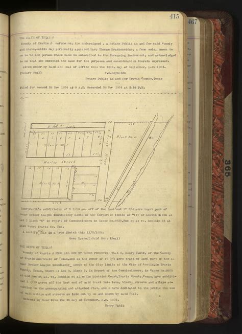Travis County Deed Records: Deed Record 365 - Page 413 - The Portal to