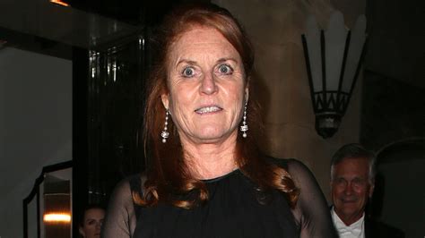 Prince Andrews Ex Wife Sarah Ferguson Makes First Public Outing Since