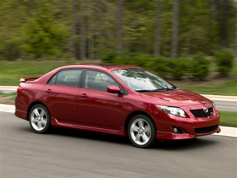 It starts at $19,420 with a stick shift and $20,610 with an automatic transmission. 2009 Toyota Corolla XRS | Motor Desktop