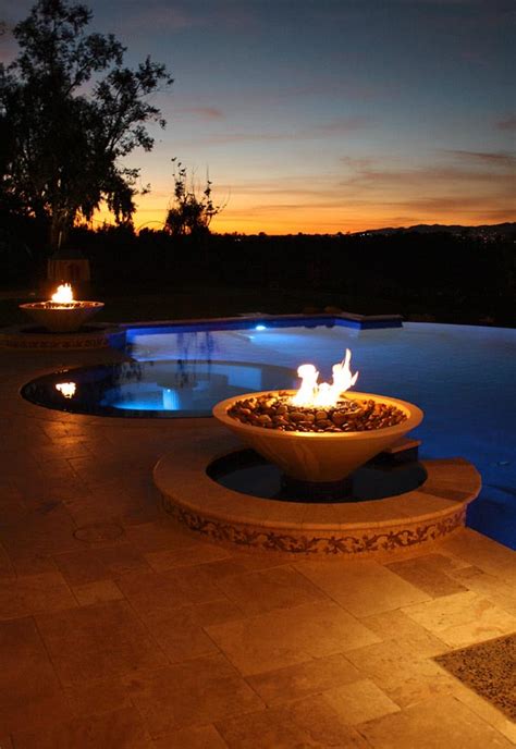 A wall water fountain can considerably add to the aesthetics of a room. Fire Water Feature DIY | Backyard Design Ideas