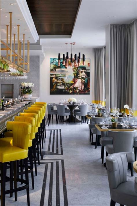 Gorgeous Mid Century Restaurant By Delightfull Interior Design Trends
